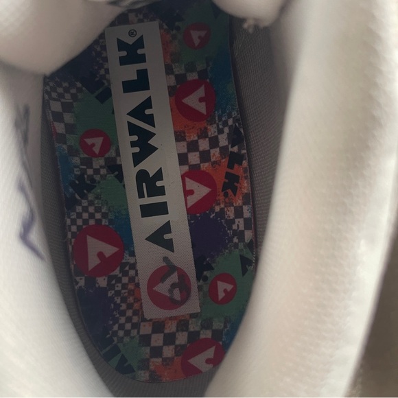 Airwalk High-Top Sneakers in Tan and White size 9 - Picture 7 of 7